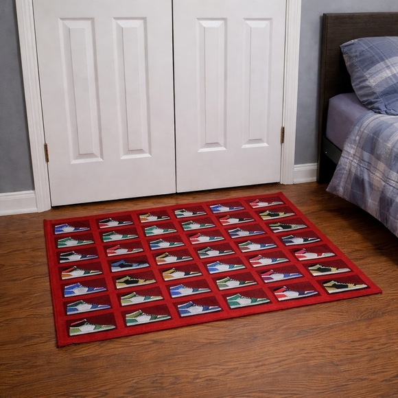 Sneaker Rug - Picture 3 of 4